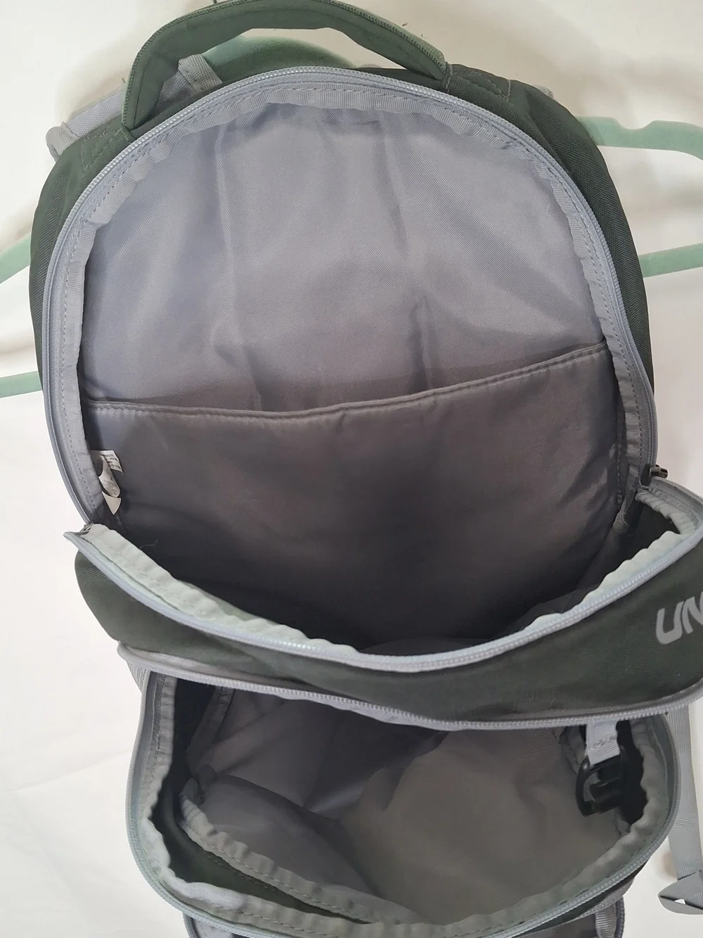 Under Armour Storm Recruit Men's Green and Gray Backpack